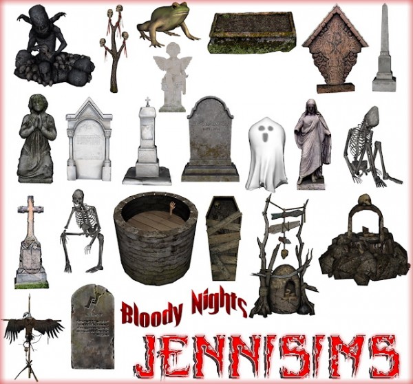  Jenni Sims: Decorative Statues Bloody Nights