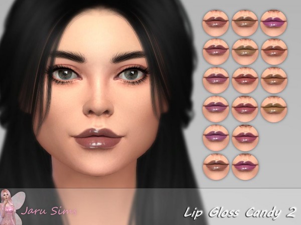  The Sims Resource: Lip Gloss Candy 2 by Jaru Sims