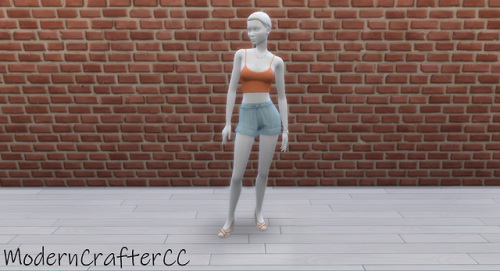  Modern Crafter: Belted Shorts Recolour