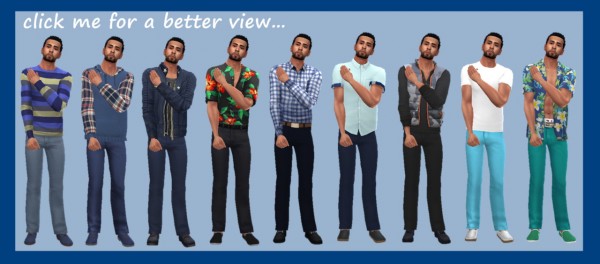  Sims 4 Sue: Longline Jeans