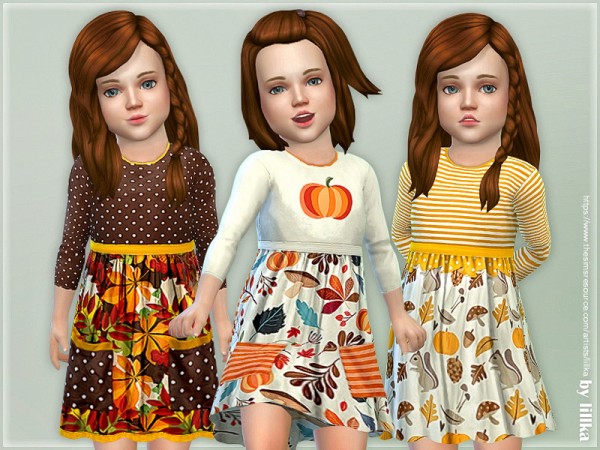  The Sims Resource: Toddler Dresses Collection P113 by lillka