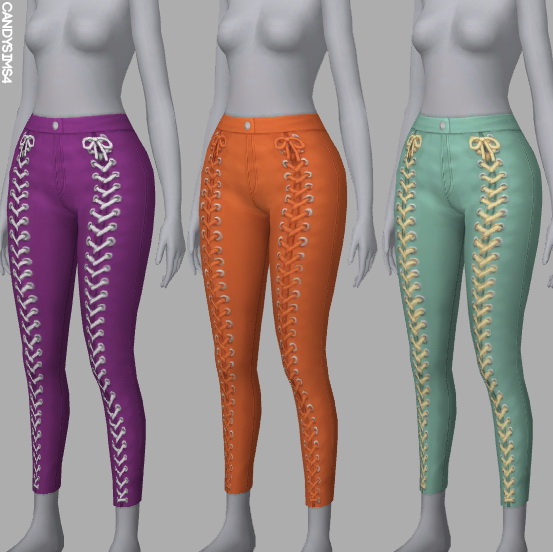  Candy Sims 4: Angelina Top and Pants
