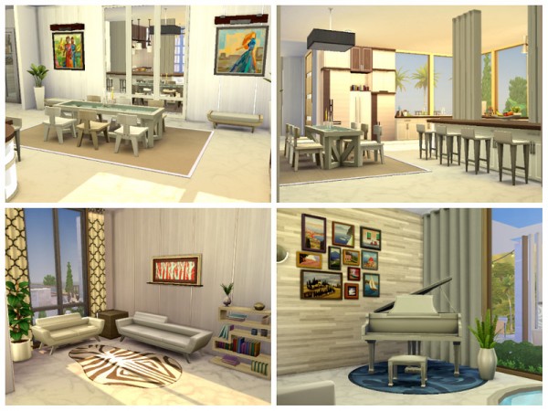  The Sims Resource: Modern Dream Mansion by Mini Simmer