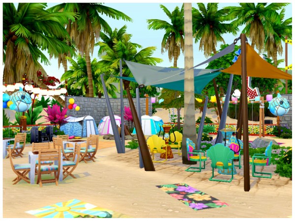 The Sims Resource: Summer Festival by Mini Simmer • Sims 4 Downloads