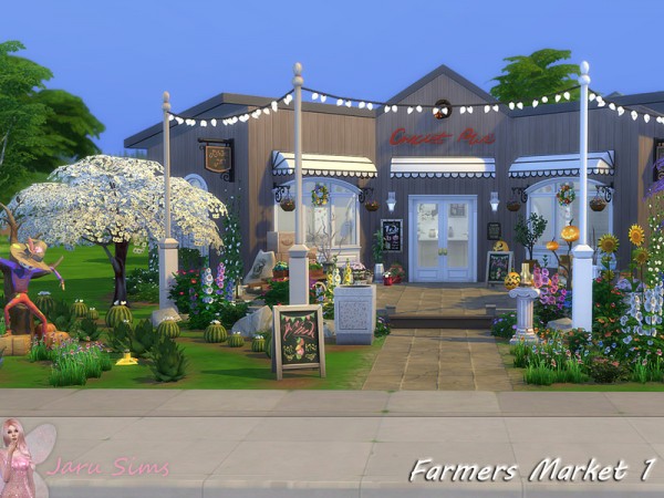  The Sims Resource: Farmers Market 1 by Jaru Sims