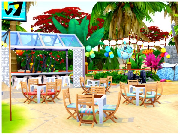  The Sims Resource: Summer Festival by Mini Simmer