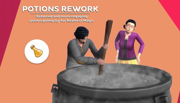  Mod The Sims: Potion Rework by kutto