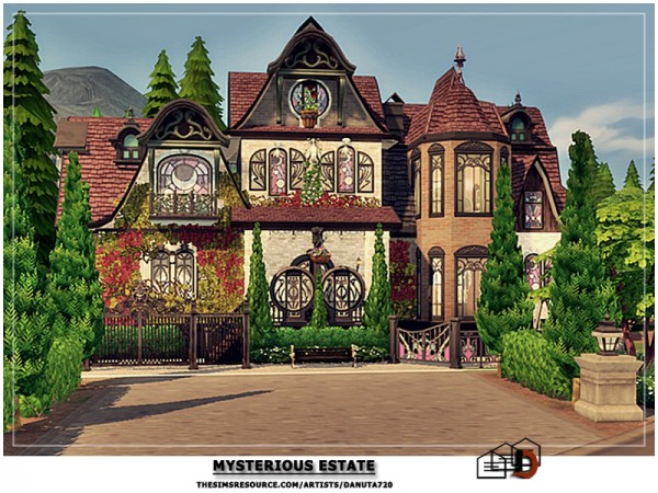 The Sims Resource: Mysterious Estate by Danuta720