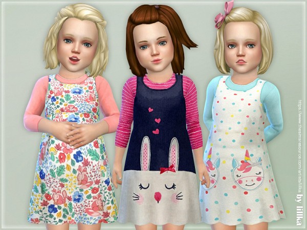  The Sims Resource: Toddler Dresses Collection P114 by lillka