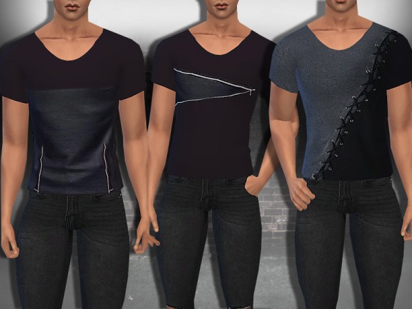  The Sims Resource: Tshirt Pack by Saliwa