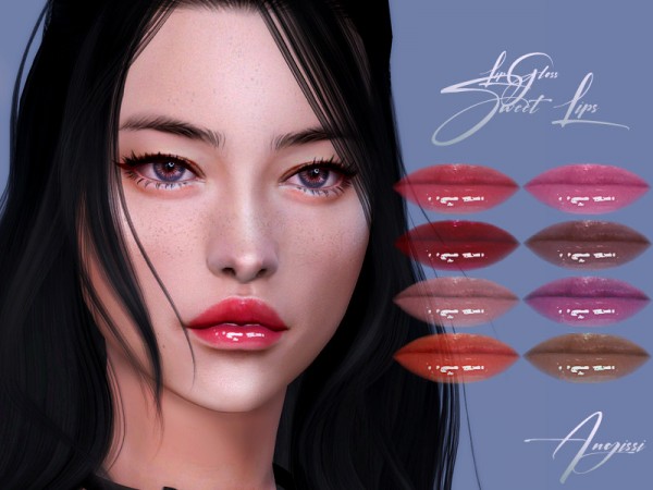  The Sims Resource: Sweet Lips by ANGISSI