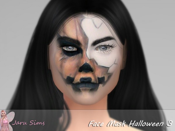  The Sims Resource: Face Mask Halloween 3 by Jaru Sims