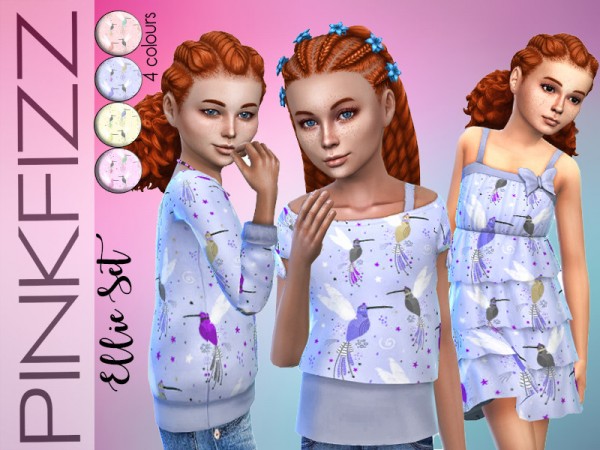  The Sims Resource: Ellie Set by Pinkfizzzzz