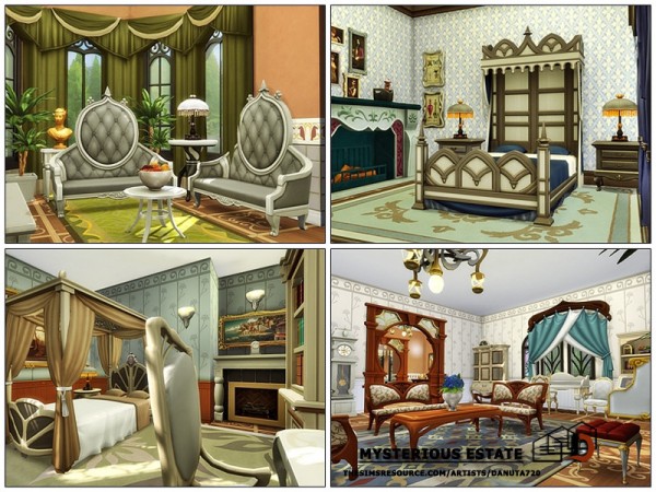  The Sims Resource: Mysterious Estate by Danuta720