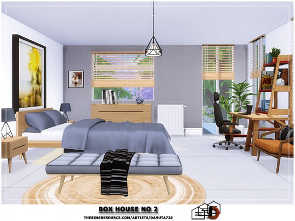  The Sims Resource: Box House No 2 by Danuta720
