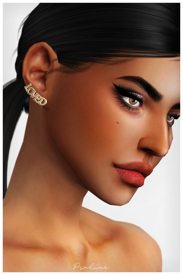  Praline Sims: Earring