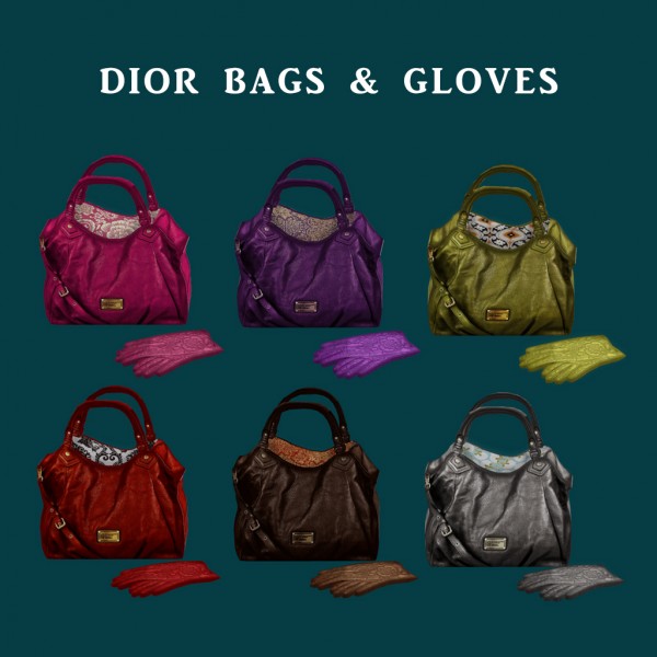  Leo 4 Sims: Bags and Gloves