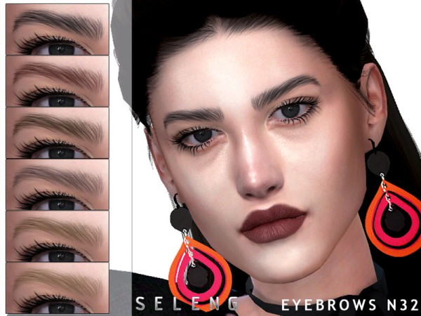  The Sims Resource: Eyebrows N32 by Seleng