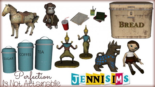Jenni Sims: Decorative set Clutter