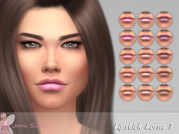 The Sims Resource: Lipstick Lorna 1 by Jaru Sims