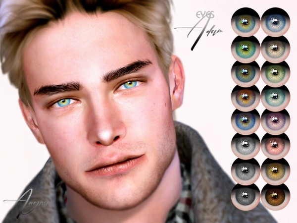  The Sims Resource: EYES Adam by ANGISSI