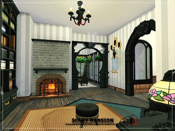  The Sims Resource: Scary Mansion by Danuta720