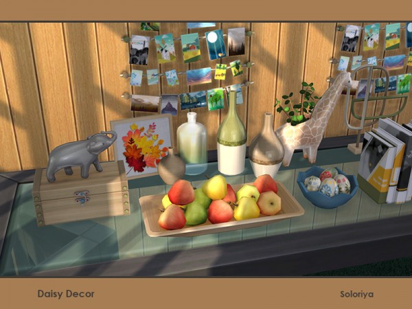  The Sims Resource: Daisy Decor by soloriya