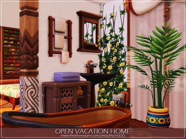  The Sims Resource: Open Vacation Home by MychQQQ