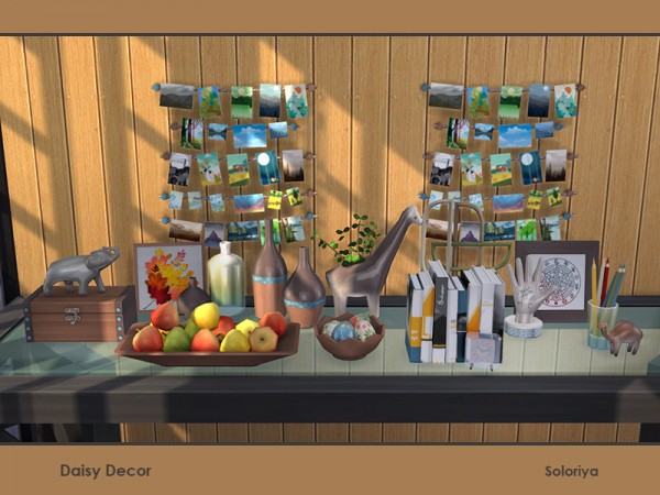  The Sims Resource: Daisy Decor by soloriya