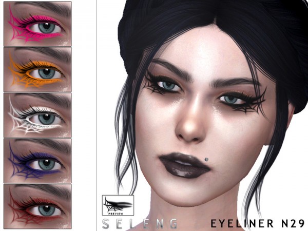 The Sims Resource: Eyeliner N29 by Seleng