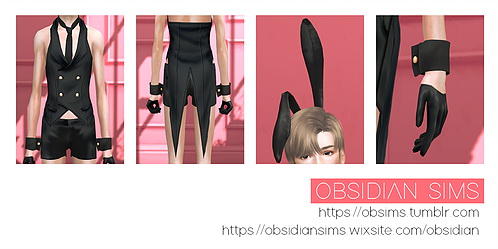 Obsidian Sims: Boy Set