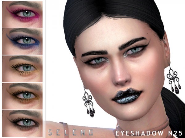  The Sims Resource: Eyeshadow N25 by Seleng