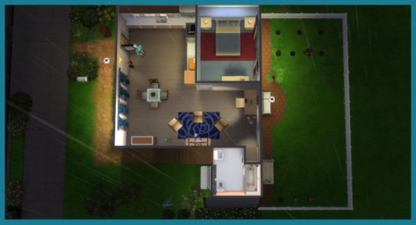  Blackys Sims 4 Zoo: I Stay Here House by Kosmopolit