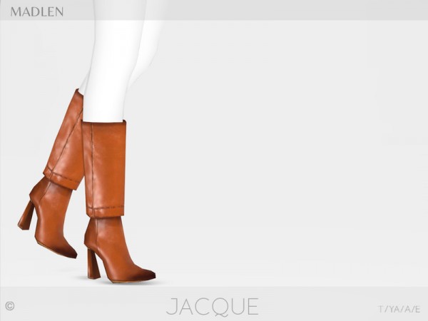 The Sims Resource: Madlen Jacque Boots by MJ95