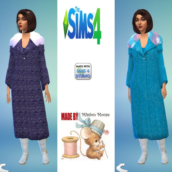  Affinity Sims: Cats Meow Coat recolored