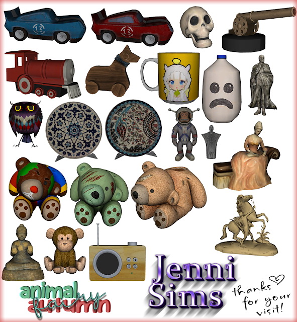  Jenni Sims: Decorative set Clutter