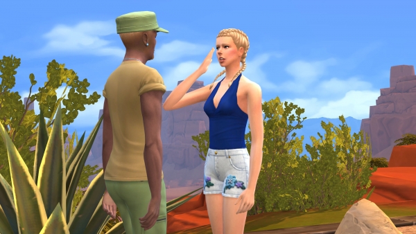  Sims Artists: Stranger Ville Career Militaire