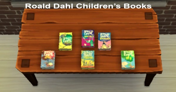  Mod The Sims: Roald Dahl Childrens Books Readable by KaraStars