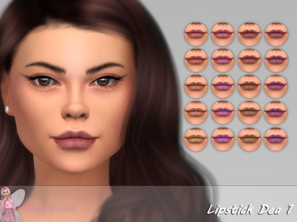  The Sims Resource: Lipstick Dea 1 by Jaru Sims