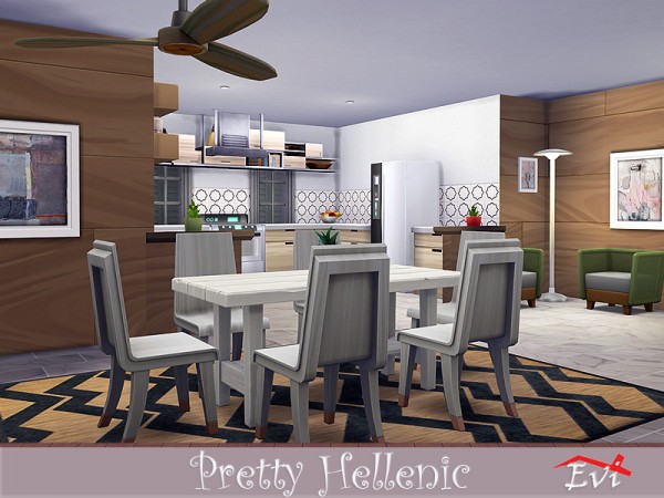  The Sims Resource: Pretty Hellenic House by evi