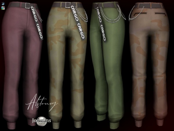  The Sims Resource: Alstoney Pants by jomsims