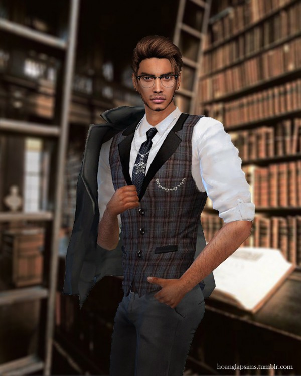  Hoanglap Sims: Professor Suit