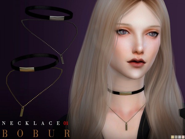  The Sims Resource: Necklace 01 by Bobur3
