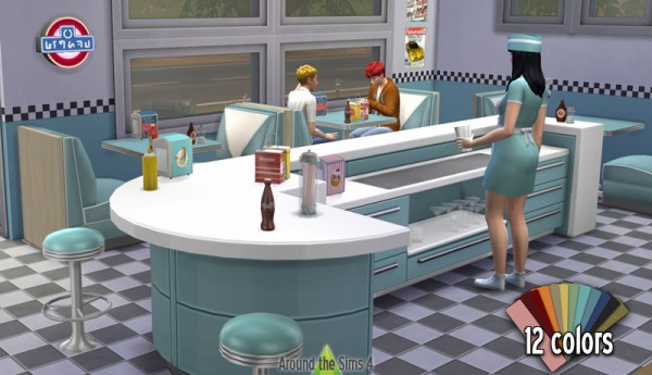 Around The Sims 4: American Diner