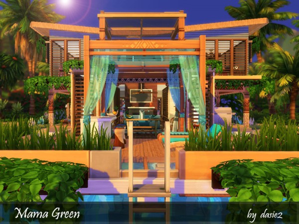  The Sims Resource: Mama Green House by dasie2