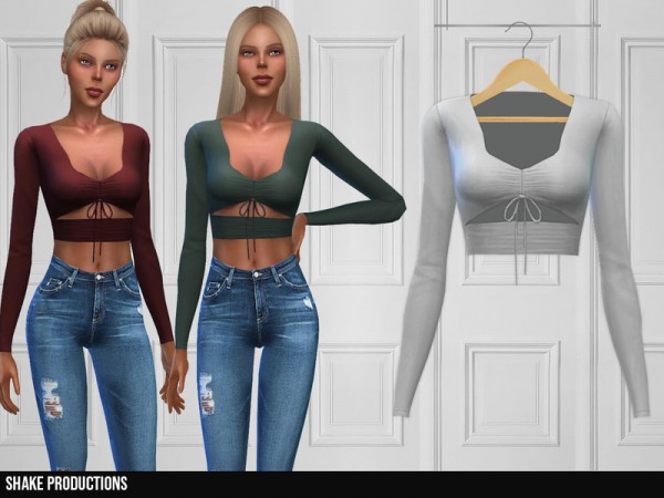  The Sims Resource: 322   Blouse by ShakeProductions