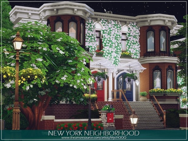  The Sims Resource: New York Neighborhood by MychQQQ