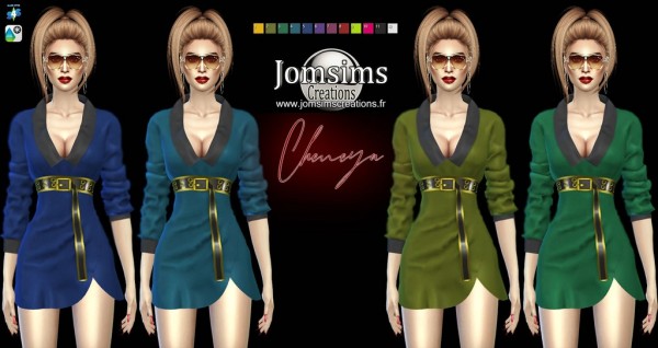  Jom Sims Creations: Cheneya dress