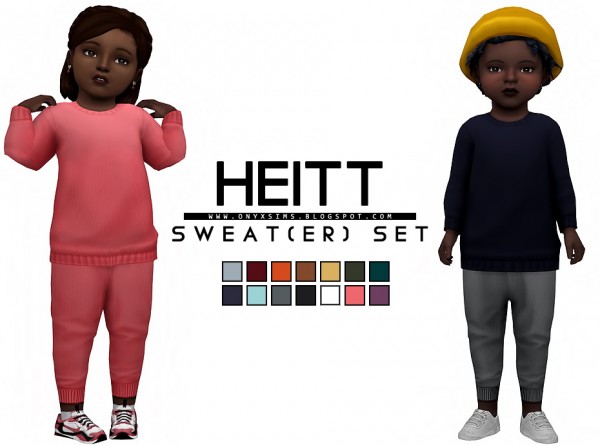  Onyx Sims: Heitt Sweater Set