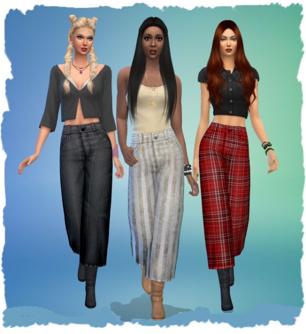  All4Sims: Culotte pants rock by Chalipo